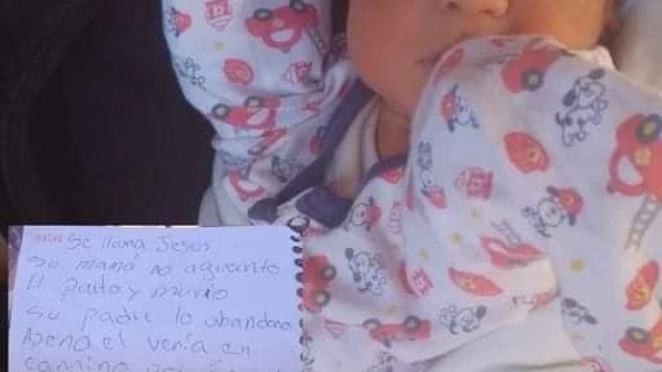 bebé abandonado argentina