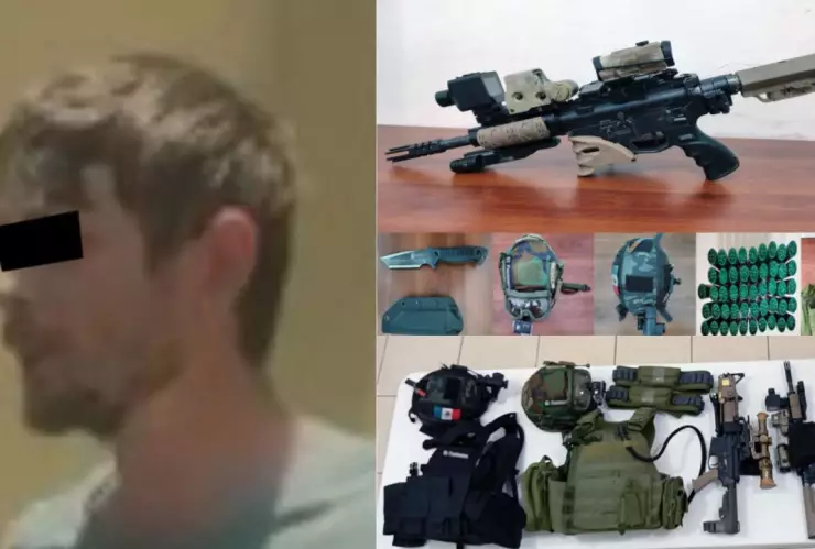 Capturan a estadounidense con credencial de la CIA y un arsenal en Edomex