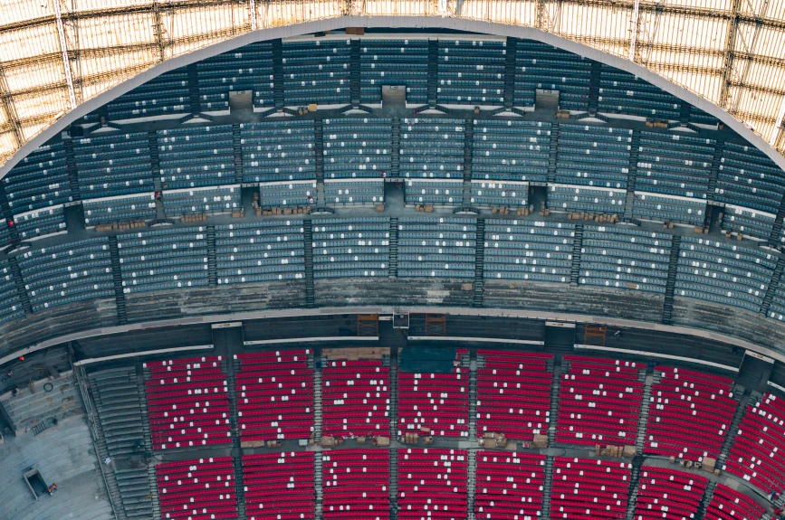 Aerial Views Of Banorte Stadium Ahead 2026 FIFA World Cup