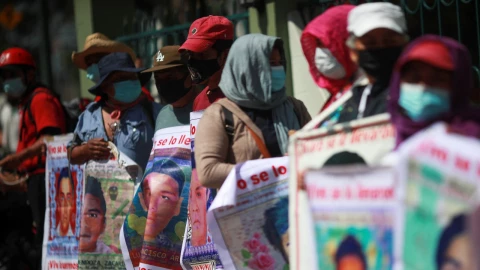 Samuel Ventura Ramos denuncia Ayotzinapa