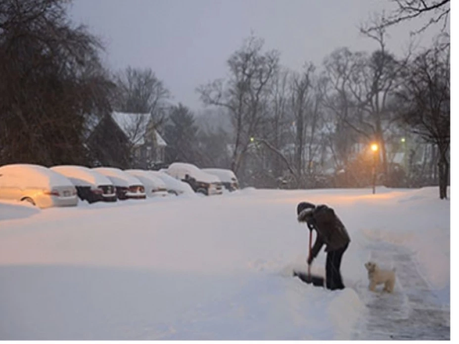 Tormenta invernal en EU