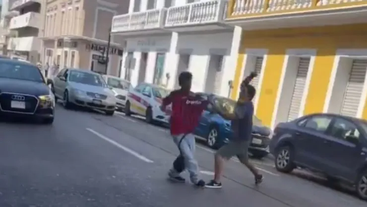 pelea en Veracruz