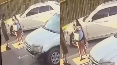Mujer embarazada defiende a su esposo de un asalto; le disparó al ladrón