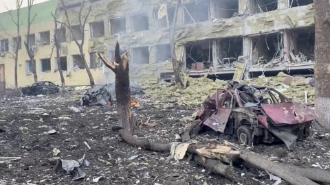 ucrania rusia hospital materno mariupol