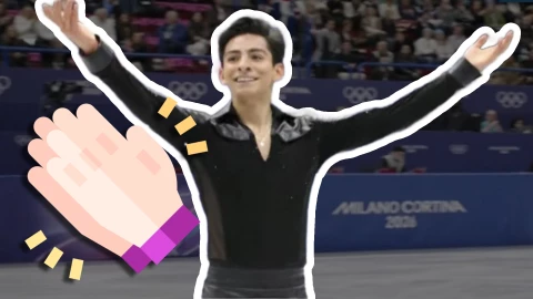 Donovan Carrillo cierra con broche de oro su participación en los Juegos Olímpicos de Invierno Milano-Cortina 2026