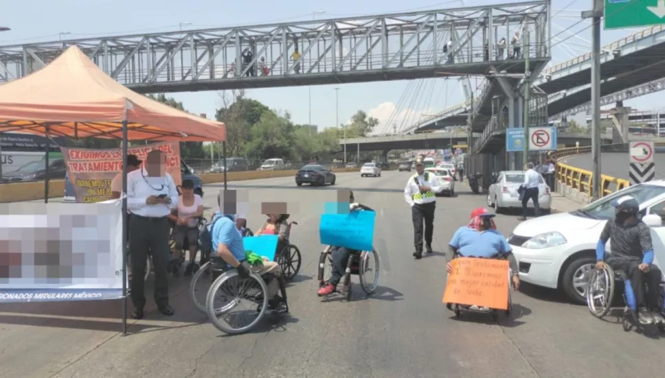 Bloqueo Circuito Interior hoy 21 de mayo