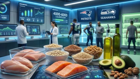 ¿Qué comen los jugadores rumbo al Super Bowl 2026? La dieta alta en calorías que siguen