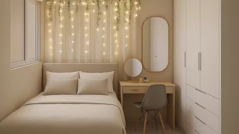 43 ideas para decorar un cuarto pequeño con poco dinero: te quedará de lujo