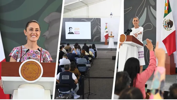 Anuncios de Claudia Sheinbaum en Tabasco hoy viernes 25 de septiembre.