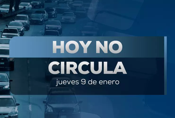 ¿Te toca descanso? Autos que tendrían multa por el Hoy No Circula hoy 9 de enero