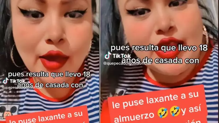 TikTok chilaquiles con laxante.