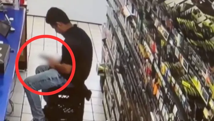 Empleado se dispara accidentalmente