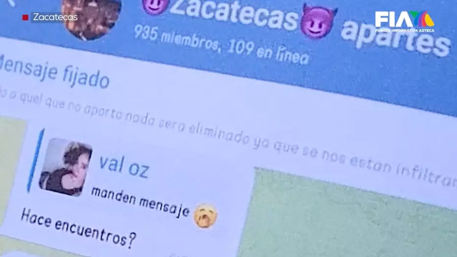 Miembros del grupo de Zacatecas advirtieron entre ellos que se estaban “infiltrando”