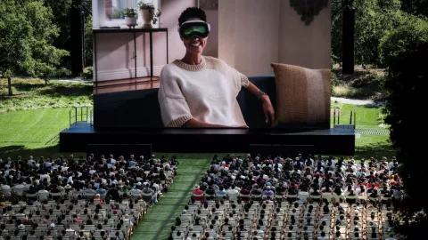 WWDC 2024 de Apple en Cupertino