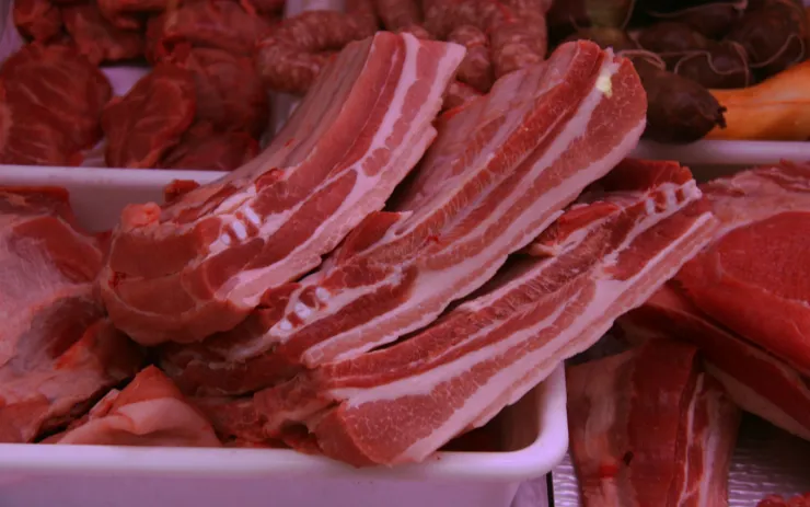 carne de cerdo china