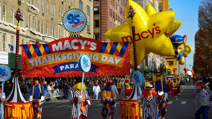 Una edición del desfile de Thanksgiving de Macy’s.