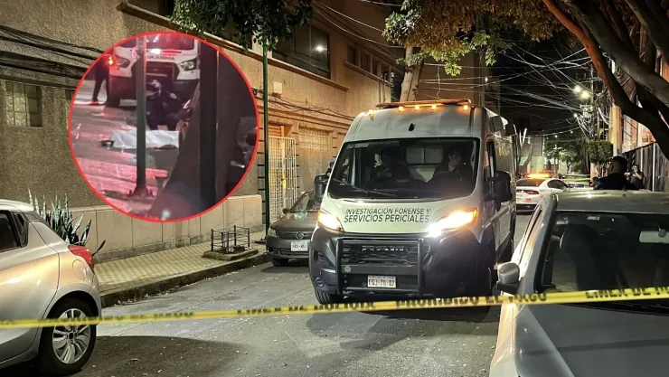 CDMX: Balacera en la Santa María la Ribera deja una pareja acribillada en la calle