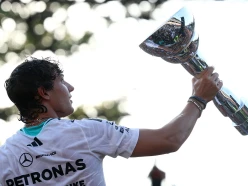 Andrea Kimi Antonelli tras ganar el Gran Premio de Italia 2026 de la Fórmula 1.