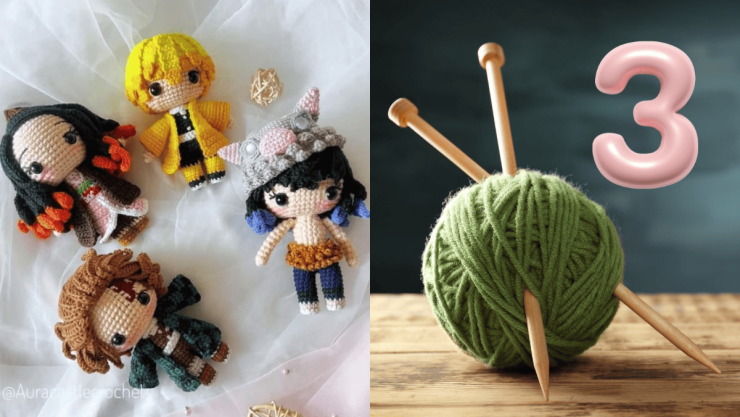 3 patrones de amigurumi de ‘Demon Slayer’ que puedes tejer en menos de 2 horas.png