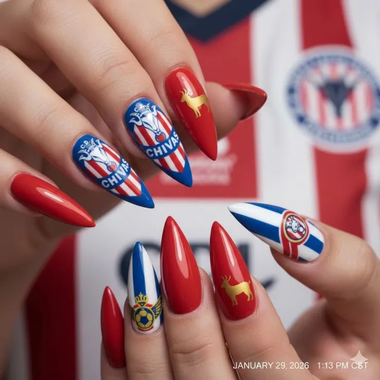 7 modelos de uñas de las Chivas que se ven hermosas en cualquier tamaño: serás la envidia