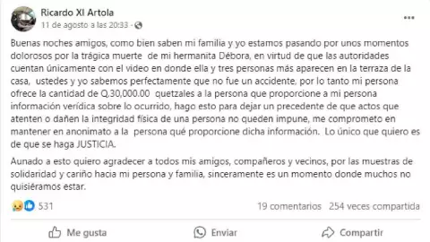 ‘No fue un accidente’_ Familia de la quinceañera que murió electrocutada en Guatemala hace nueva revelación.jpg