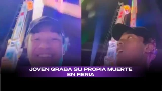 Hombre graba su muerte.