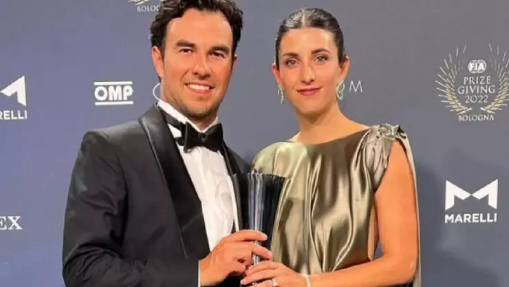 ¡Por la escudería completa! Checo Pérez y esposa Carola Martínez van por su cuarto bebé