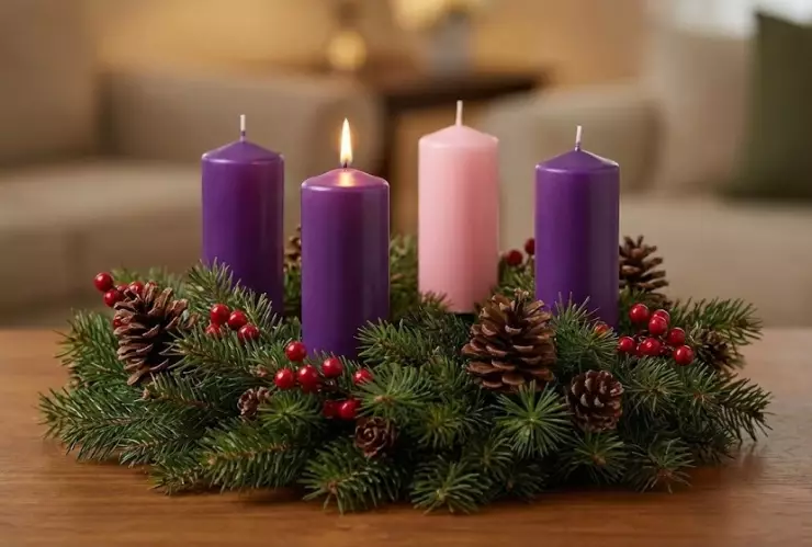 Qué es la Corona de Adviento y el significado de cada vela