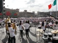 La Banda Filarmónica de Ocotlán toca en el AMLOFEST