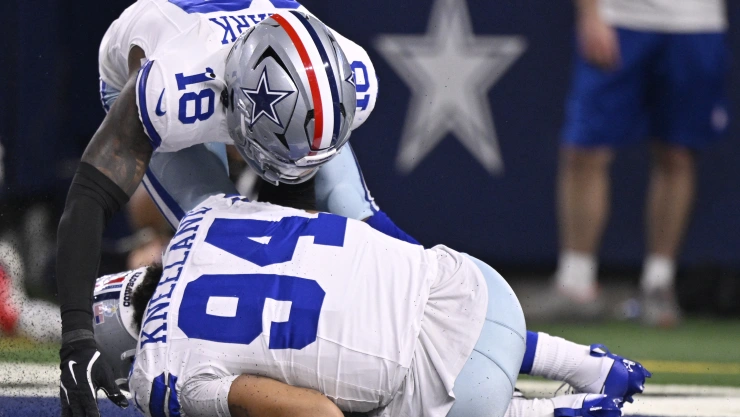 Marshawn Kneeland (94), jugador de los Cowboys de la NFL que fue hallado sin vida.