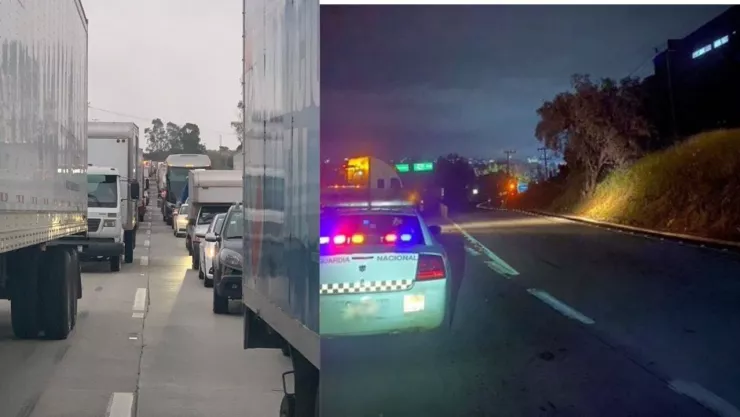 Cierran la México-Querétaro por fuga de gas LP