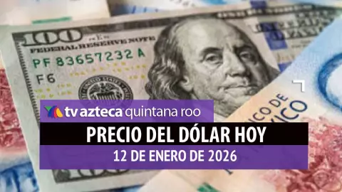 precio del dólar hoy 12 de enero de 2026 en México
