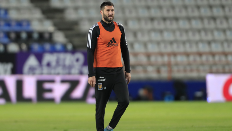 André-Pierre Gignac entrena con Tigres