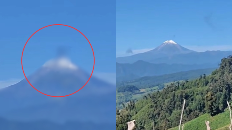 Captan actividad inusual en el Pico de Orizaba