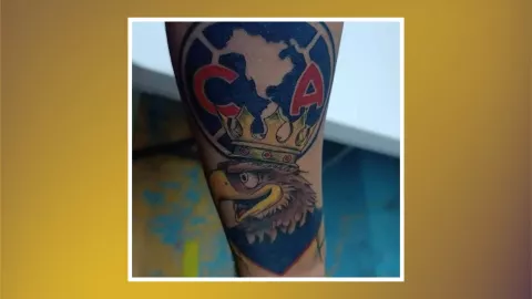 Águila y escudo del América