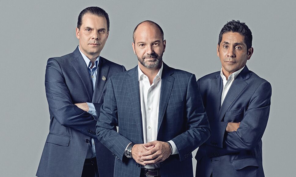 Christian Martinoli, Luis García y Jorge Campos, están listos para invadir Rusia / Foto: David Franco para 13/Trece Producciones