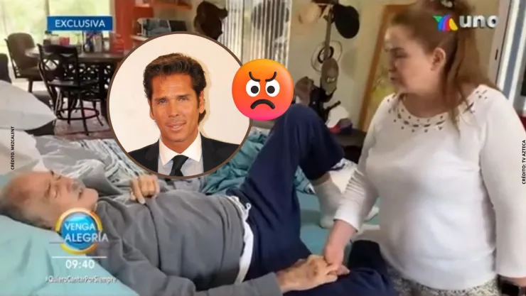 Así fue la polémica reacción de Roberto Palazuelos al estado de salud de Andrés García.