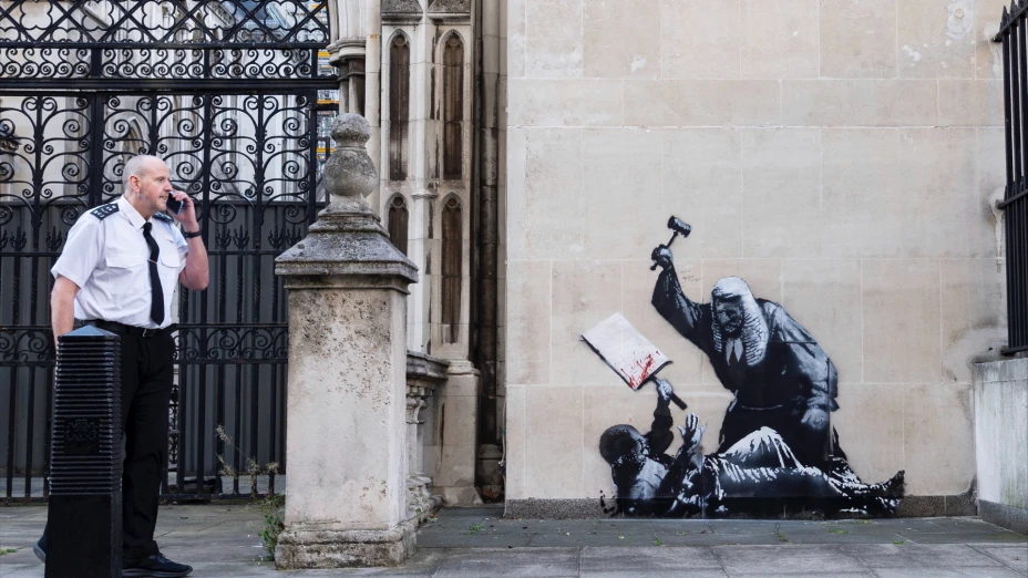 Mural de Banksy