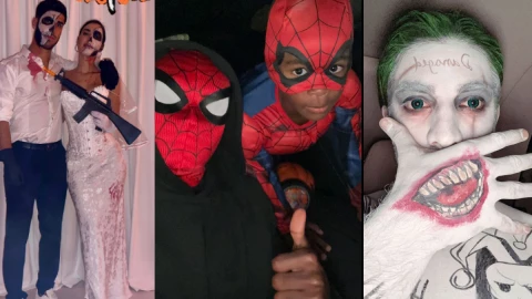 Futbolistas se disfrazan para Halloween 