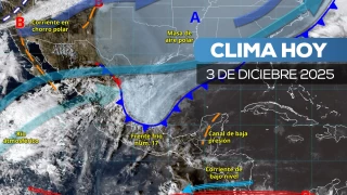 Clima en México 3 de diciembre
