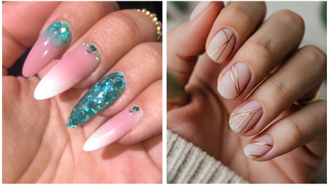 diseño de uñas encapsuladas