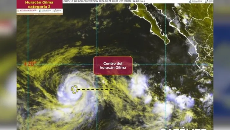 ¿El huracán Gilma impactará en México tras fortalecerse a categoría 2?.jpg