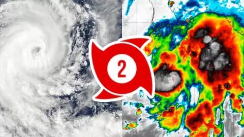 A esta HORA el huracán Lorena evolucionará a categoría 2 HOY, 3 de septiembre de 2025
