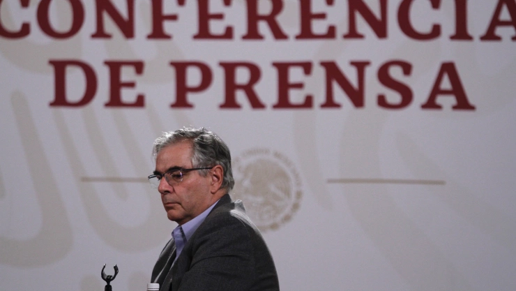 Conferencia Salud en Palacio Nacional