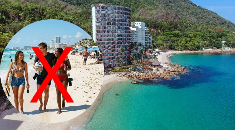 La playa de Puerto Vallarta que casi nadie visita y no está llena de turistas
