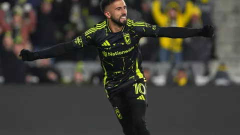 El uruguayo, que porta la 10, es el gran líder del Columbus Crew