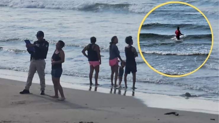 Ahogada playa Veracruz