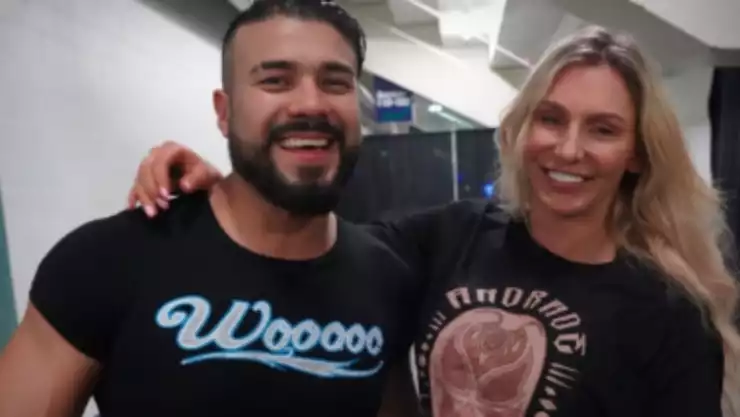 Andrade Charlotte Flair 