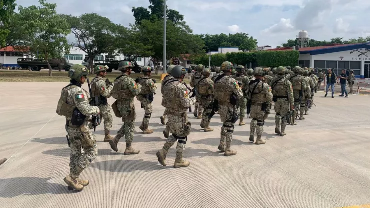 Llegan más militares para reforzar la seguridad en Culiacán, Sinaloa