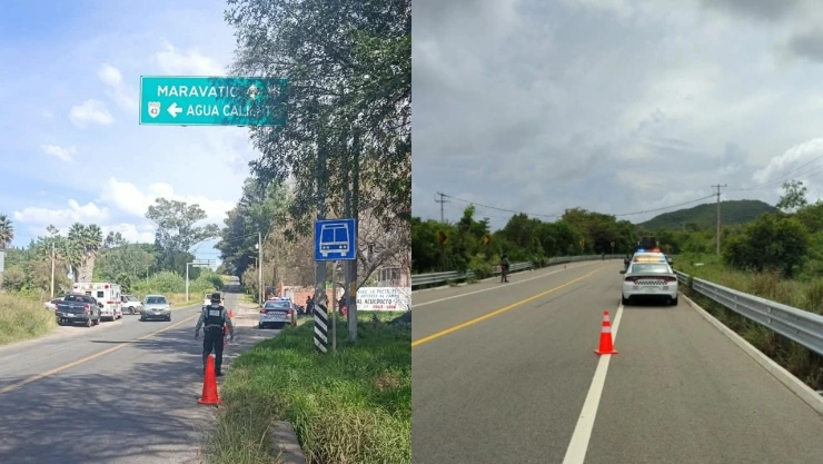 Carreteras cerradas en México.